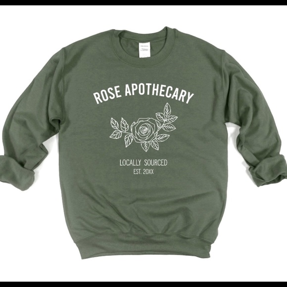Rose Apothecary sweatshirt | Gildan | M unisex - Picture 1 of 5